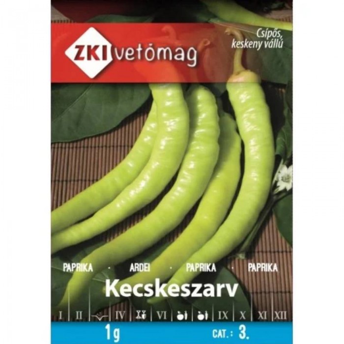 Semințe Ardei Kecskeszarv