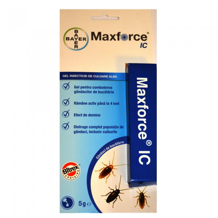 Insecticid MaxForce IC Gel cu seringa