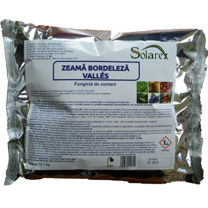 Fungicid Zeama Bordeleza